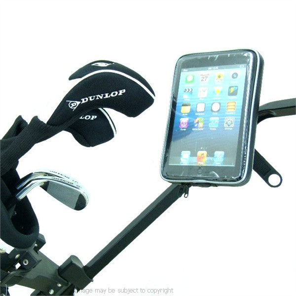 Weather Resistant Locking Strap Golf Trolley Mount for iPad Mini 5 (sku 57352)