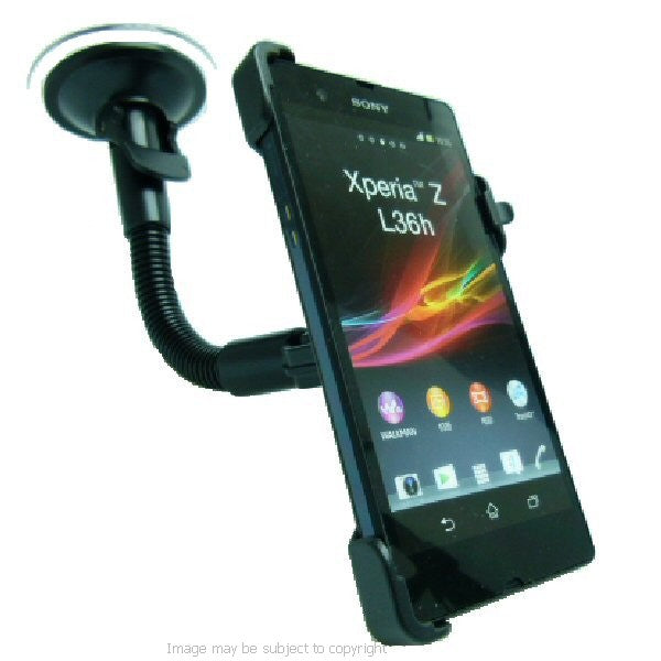 Sony Xperia Z Gooseneck Car Mount (sku 17127)