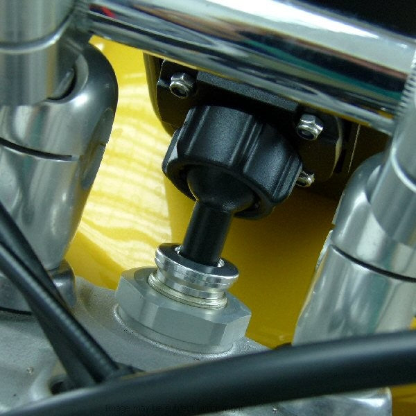 Weather Resistant Galaxy Note 8 Motorcycle Fork Stem Yoke Mount 20.5 -24.5mm (sku 41900)