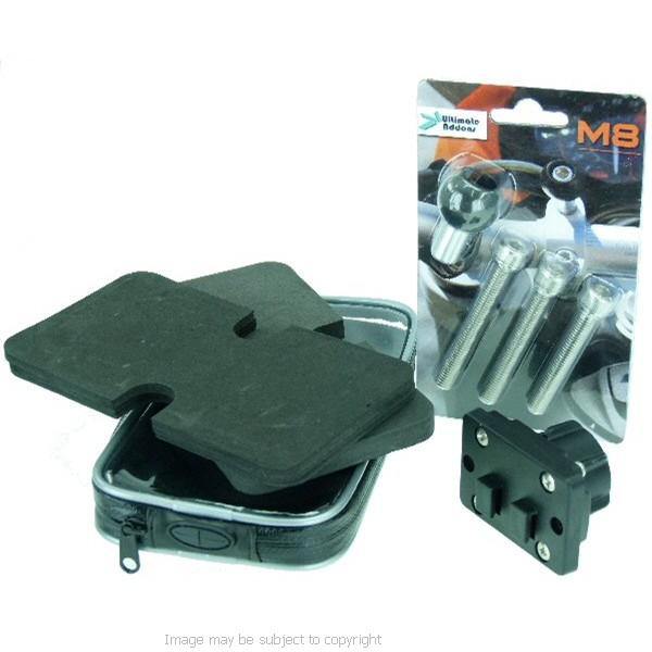 Weather Resistant Samsung Galaxy S20 Motorcycle M8 Handlebar Clamp Mount (sku 51781) - BuyBits Ltd UK