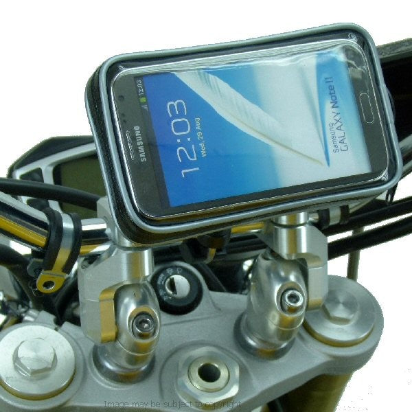 Strong Metal U-Bolt Motorcycle Handlebar Mount for Galaxy Note 3 (SKU 18110)