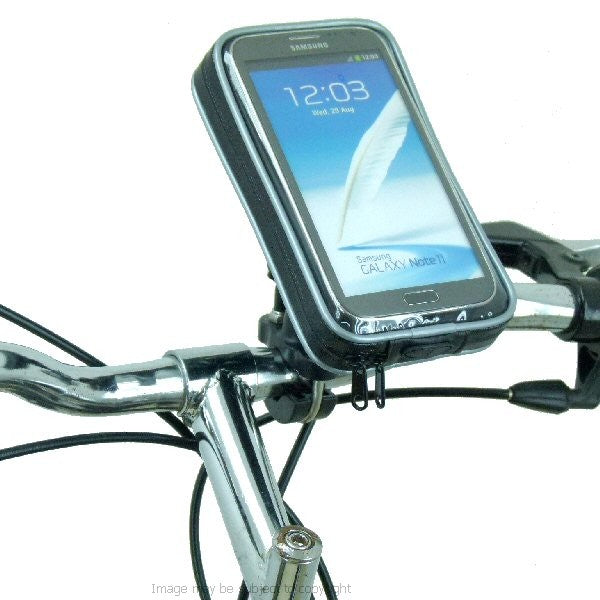 Strong Metal U-Bolt Bike Cycle Handlebar Mount for Galaxy Note 2 - II  (sku 17165)