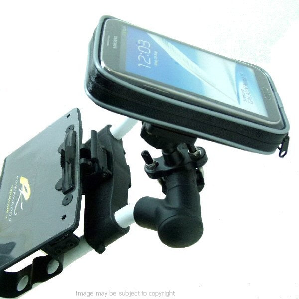 Strong Metal U-Bolt Golf Trolley Mount for Galaxy Note Note 2 II (sku 17167)