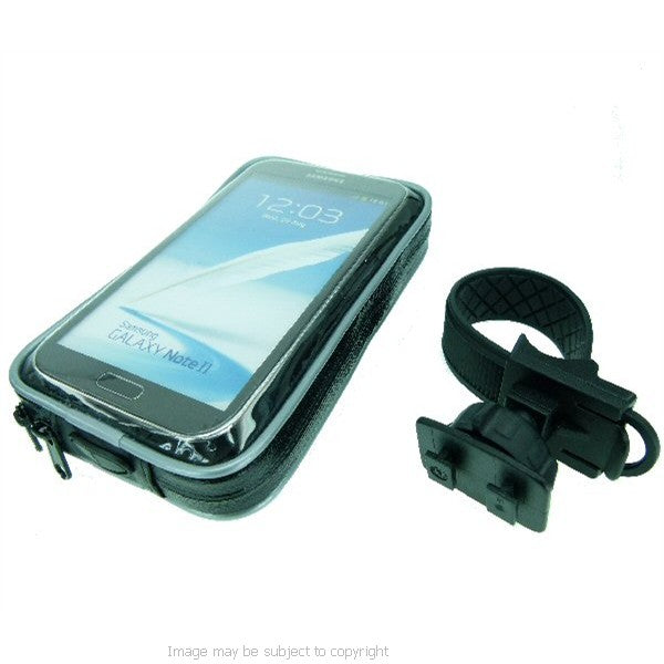Weather Resistant Locking Strap Cycle Handlebar Mount for Galaxy Note 2 II (sku 17170)
