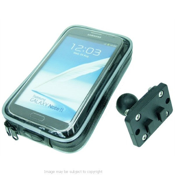 Weather Resistant Case for Galaxy Note 2 II with 1inch Ball for RAM Mounts (SKU 17177)