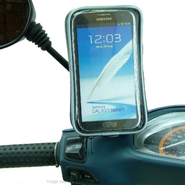 Galaxy Note 2 II Scooter - Moped Mirror Mount (sku 17185)