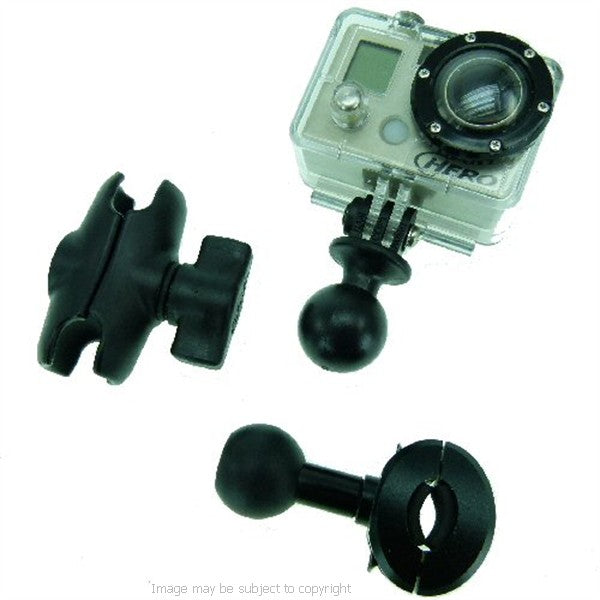 Motorcycle Bike Crossbar Go Pro Hero Camera Mount (sku 17194)