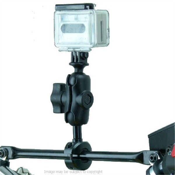 Motorcycle Bike Crossbar Go Pro Hero Camera Mount (sku 17194)
