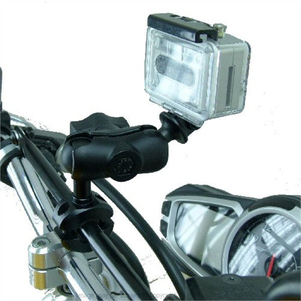 Motorcycle Bike Crossbar Go Pro Hero Camera Mount (sku 17194)