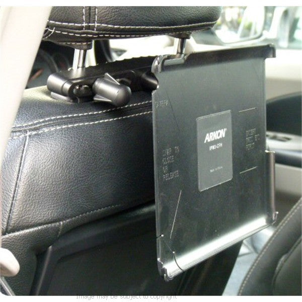 Dedicated Apple iPad 2 Car Headrest Mount (sku 17203)