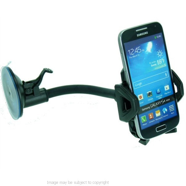 Samsung Galaxy S4 Mini Gooseneck Flex Car Window Mount (sku 17242)