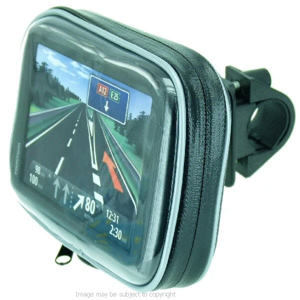 Waterproof Hella - DIN Powered Motorcycle Mount for TomTom START 60 (SKU 17360)
