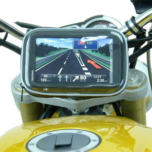 13mm - 14.7mm Motorcycle Fork Stem Yoke Mount for TomTom START 60 (sku 17363)