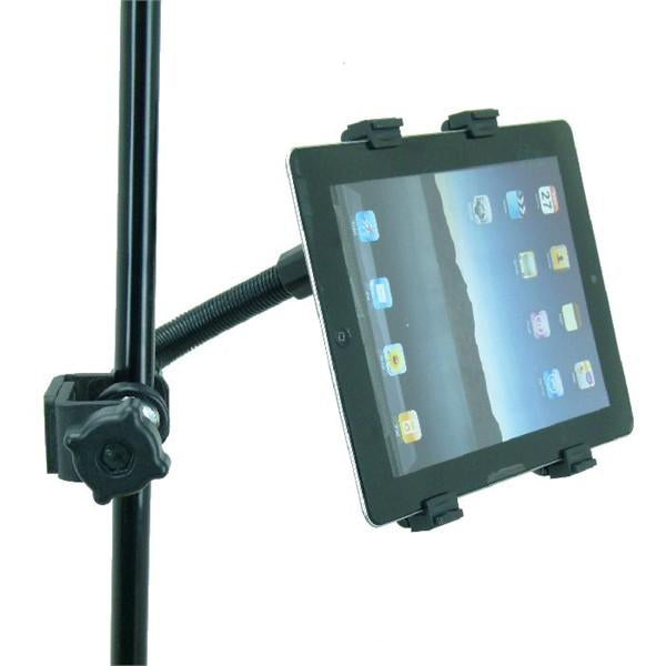 Adjustable Heavy Duty Flexible Music - Mic Stand Tablet Holder Mount for Apple iPad 9.7" 6th Gen (sku 42853)
