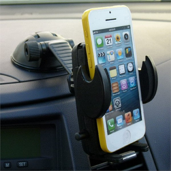 Adjustable Apple iPhone 5C Multi-Surface Car Dashboard - Desk Suction Mount (sku 17539)