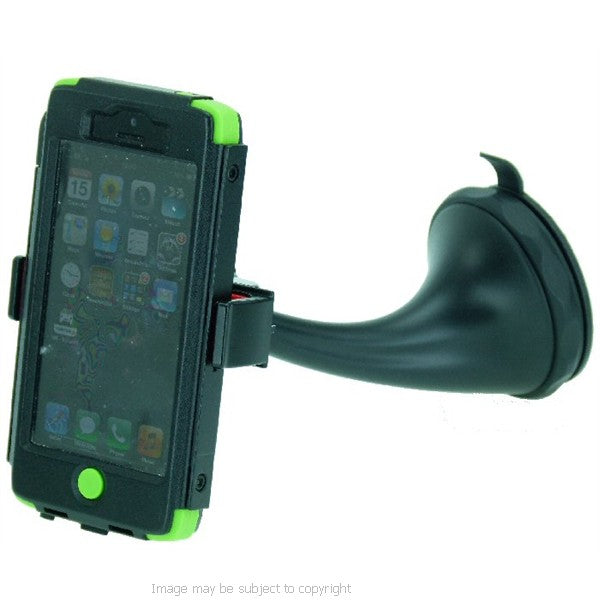 Twist &amp; Lock Spring Grip Rubber Lip Car Mount for the Apple iPhone 5 (sku 18036)