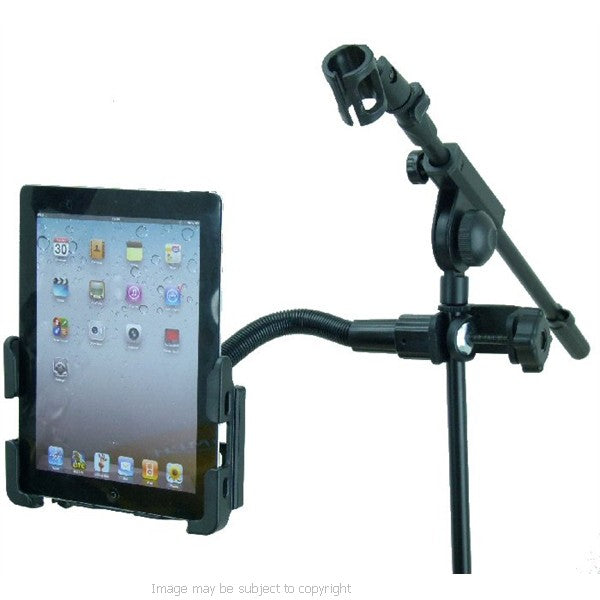 Deluxe 12inch Flexible Music - Mic Stand Tablet Mount for the Apple iPad 2 (sku 18062)