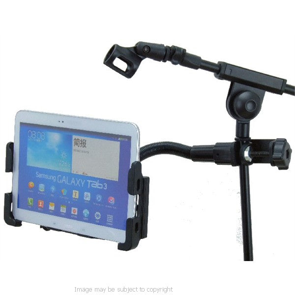 Deluxe 12inch Flexible Music - Mic Stand Tablet Mount for the Samsung Galaxy TAB 3 10inch (sku 18066)