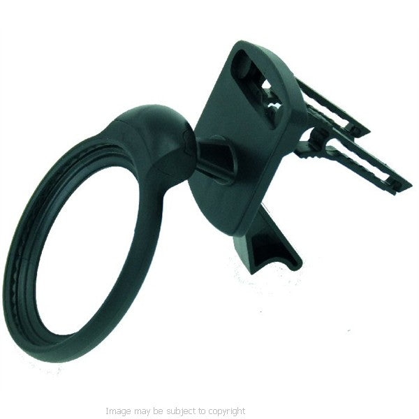 Fully Adjustable Circular EASYPORT Car - Vehicle Air Vent Mount for TomTom ONE v4 - Classic - Assist &amp; Traffic (SKU 7062)