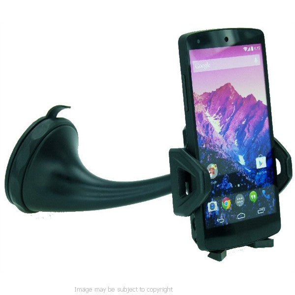 Twist &amp; Lock Suction Car Mount for LG Google Nexus 5 (sku 18357)