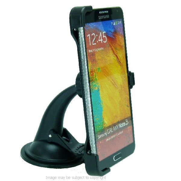 Dedicated Multi-Surface Dashboard - Window Mount Phone Holder for Galaxy Note 3 (sku 18532)