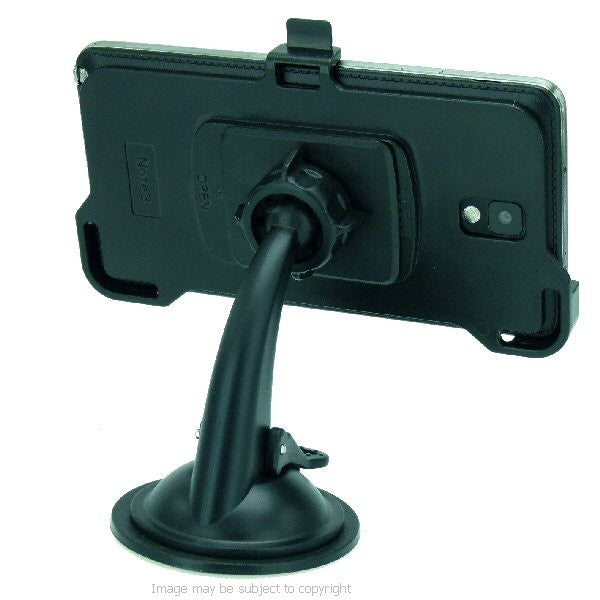 Dedicated Multi-Surface Dashboard - Window Mount Phone Holder for Galaxy Note 3 (sku 18532)