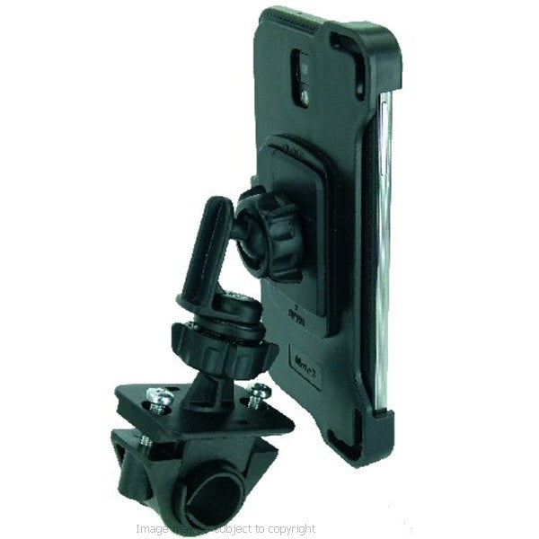 Bike Motorcycle Phone Camera Mount with Galaxy Note 3 Phone Holder (sku 18559)
