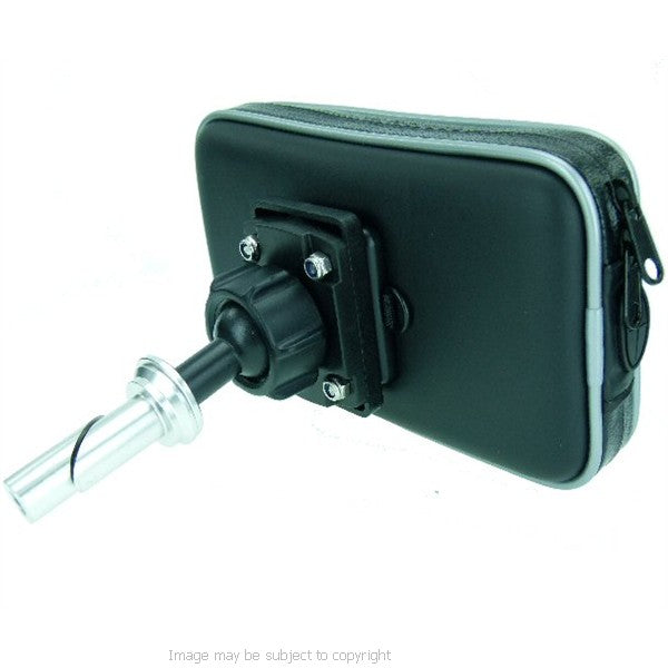 Motorcycle Bike Fork Stem Yoke Mount with LG Google Nexus 5 Waterproof Case 13.3 - 14.7mm (sku 18421)