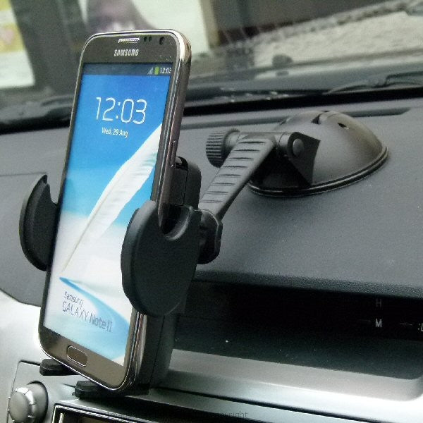 Samsung Galaxy Note 2 II Multi-Surface Car Dash &amp; Desk Suction Mount (sku 18596)