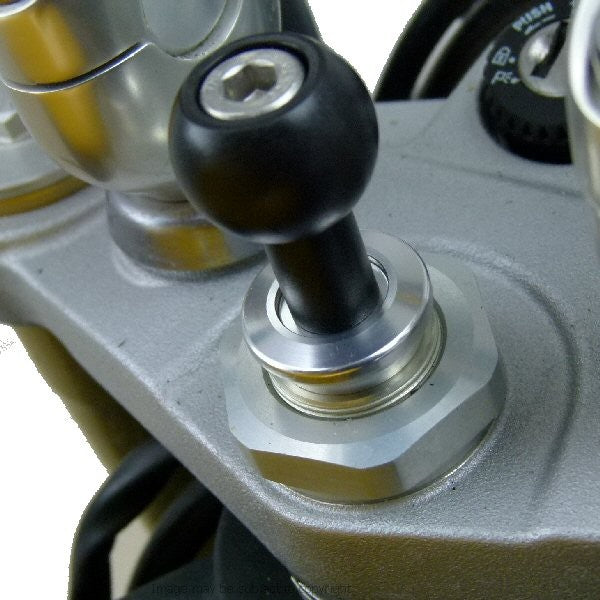 15mm - 17mm Motorcycle Bike Fork Stem Yoke Mount for Garmin Zumo 390LM (sku 18778)