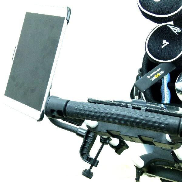 Dedicated Golf Trolley Flexi G-Clamp Tablet Mount for iPad Air (sku 18807)