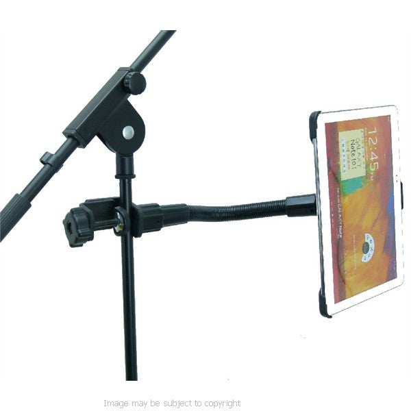 Heavy Duty Flexible Music - Microphone Stand Dedicated Mount for Galaxy Note 10.1 2014 version (sku 19326)