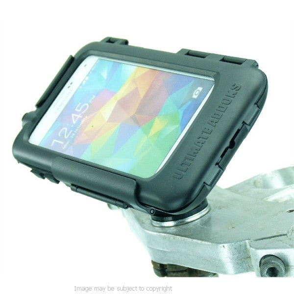 Yoke 50 Hella DIN Powered Motorcycle Yoke Nut Cap Mount for Galaxy S5 (sku 19429)