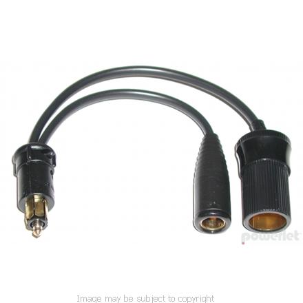 Powerlet To Cigarette &amp; Powerlet Socket PAC-029 (SKU 6430)