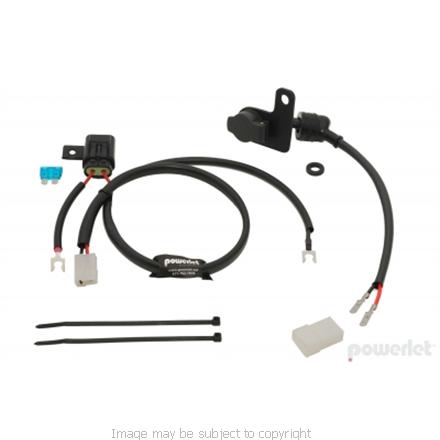 POWERLET POWER SOCKET - SPORT BIKE REARSET KIT TYPE 2 PKT-043 Black (SKU 3498)