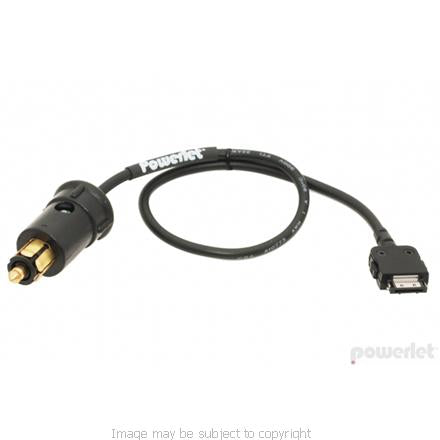 Garmin Nuvi 660 Short Powerlet DIN Cable PPC-022-SC (SKU 6438 )