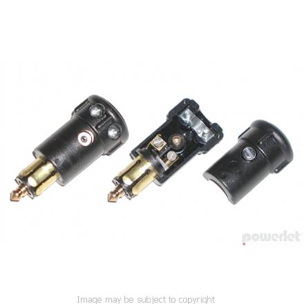 POWERLET DELUXE POWER PLUG &amp; CABLE CLAMP BMW-KTM ADVENTURE STYLE PPL-002 (SKU 3499)