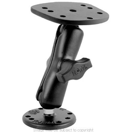 RAM MOUNT for HUMMINBIRD &amp; PIRANHA RAM-B-107-1 (SKU 4683)