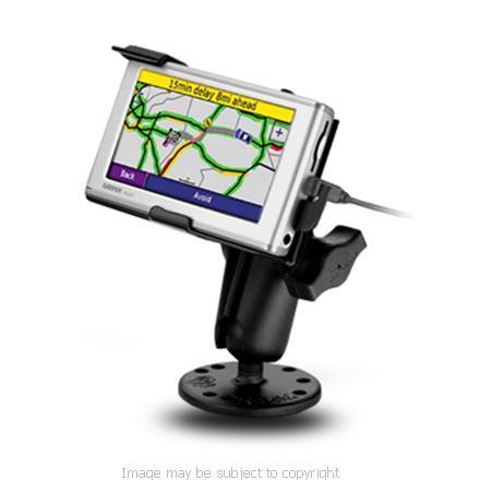 RAM FLAT SURFACE MOUNT with HOLDER for the GARMIN NUVI 600 SERIES RAM-B-138-GA23U (SKU 4781)