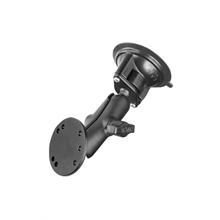 RAM 3 1-4inch TWIST LOCK SUCTION CUP MOUNT, ARM &amp; ROUND BASE RAM-B-166-202 (SKU 3860)