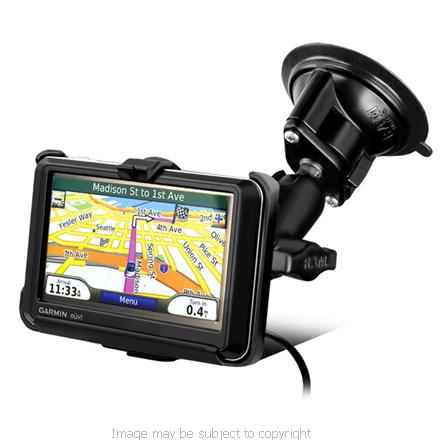 RAM TWIST LOCK SUCTION CUP ARM &amp; HOLDER for the GARMIN NUVI 600 610 650 660 670 680 RAM-B-166-GA23U (SKU 4783)