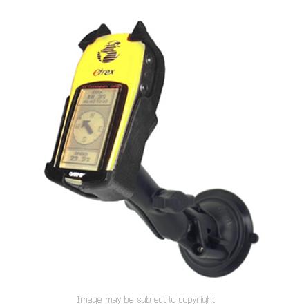 RAM TWIST LOCK SUCTION CUP ARM &amp; HOLDER for the GARMIN eTREX series RAM-B-166-GA5U (SKU 4884)
