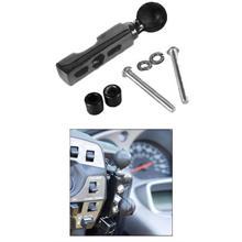 RAM UNIVERSAL MOTORCYCLE HANDLEBAR BASE WITH SINGLE 1inch BALL RAM-B-309-1 (SKU 3736)