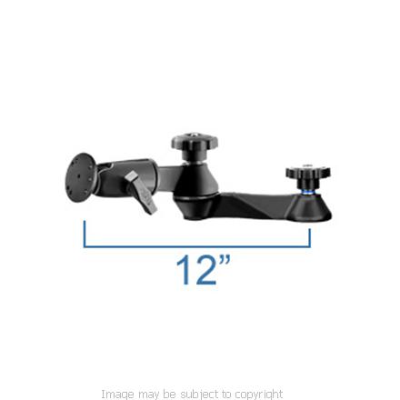RAM DOUBLE SWING ARM WITH OCTAL SOCKET ARM RAM-VB-110-1 (SKU 4726)