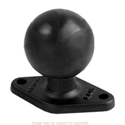 GENUINE RAM OVERSIZED RAM-238u 1.5inch BALL fitting DIAMOND BASE (SKU 6148)