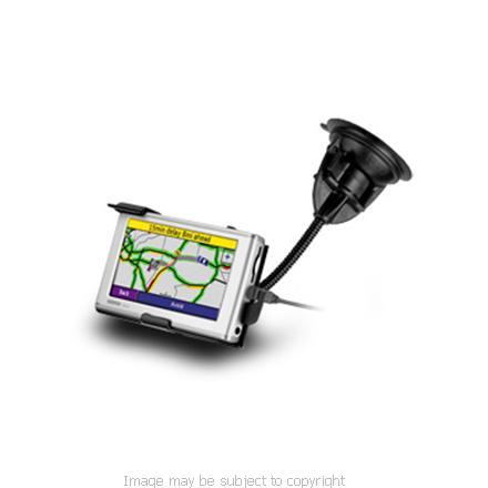 RAM 6inch FLEX ARM SUCTION CUP MOUNT with HOLDER for the GARMIN NUVI 600 series RAP-105-6224-GA23U (SKU 4785)