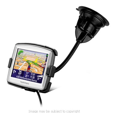 RAM 6inch FLEX ARM SUCTION CUP MOUNT FOR THE TOMTOM ONE V4 Traffic - Assist RAP-105-6224-TO7 (SKU 4621)