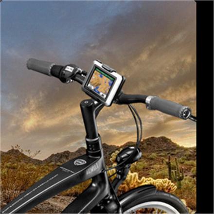 RAM EZ-ON - OFF BICYCLE HANDLE BAR MOUNT with HOLDER for the GARMIN NUVI 500 550 RAP-274-1-GA32U (SKU 4536)