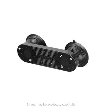 RAM TRIPLE BASE ADAPTER with DUAL SUCTION RAP-333-224-1U (SKU 4891)