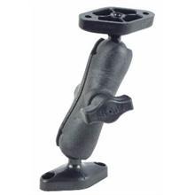 RAM PLASTIC DIAMOND BASES WITH 1inch BALL &amp; STANDARD ARM RAP-B-102 (SKU 3811)